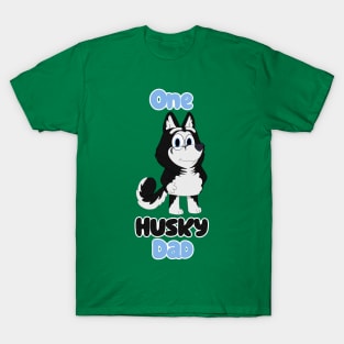 One Husky Dad T-Shirt